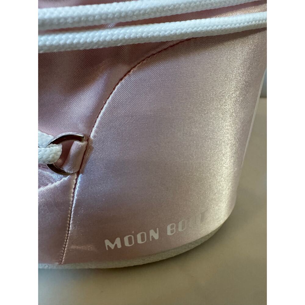 Moon Boot ICON LOW Rose Pearly Snow Boots 39/41 - Picture 6 of 8